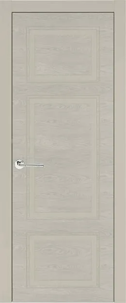 Межкомнатная дверь Siena Neo Classic, цвет - Серо-оливковая эмаль по шпону (RAL 7032), Без стекла (ДГ)