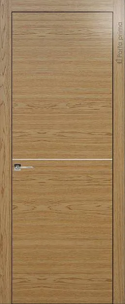 Межкомнатная дверь Tivoli Б-3, цвет - Дуб карамель, Без стекла (ДГ)