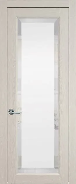 Межкомнатная дверь Domenica, цвет - Дуб шампань, Со стеклом (ДО)