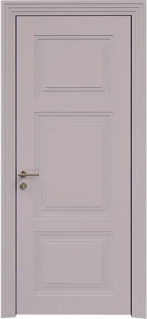 Межкомнатная дверь Siena Neo Classic Scalino, цвет - Серый Флокс эмаль по шпону (RAL без номера), Без стекла (ДГ)