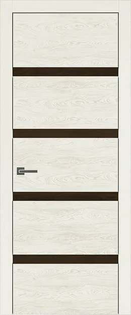 Межкомнатная дверь Tivoli Д-4, цвет - Жемчужная эмаль по шпону (RAL 1013), Без стекла (ДГ)