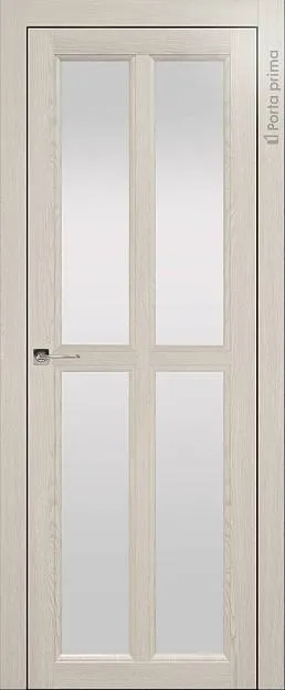 Межкомнатная дверь Sorrento-R И4, цвет - Дуб шампань, Со стеклом (ДО)