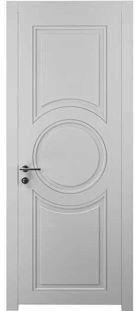 Межкомнатная дверь Ravenna Neo Classic, цвет - Серая эмаль (RAL 7047), Без стекла (ДГ)