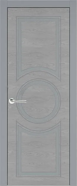 Межкомнатная дверь Ravenna Neo Classic, цвет - Серебристо-серая эмаль по шпону (RAL 7045), Без стекла (ДГ)