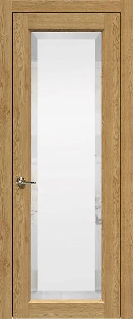 Межкомнатная дверь Domenica, цвет - Дуб натуральный, Со стеклом (ДО)