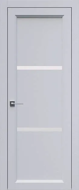 Межкомнатная дверь Sorrento-R Б3, цвет - Белый ST, Без стекла (ДГ)