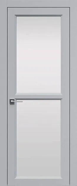 Межкомнатная дверь Sorrento-R В1, цвет - Лайт-грей ST, Со стеклом (ДО)