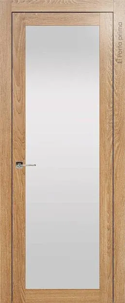 Межкомнатная дверь Tivoli З-4, цвет - Дуб капучино, Со стеклом (ДО)