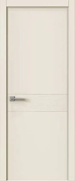 Межкомнатная дверь Tivoli И-2, цвет - Жемчужная эмаль-эмаль по шпону (RAL 1013), Без стекла (ДГ)