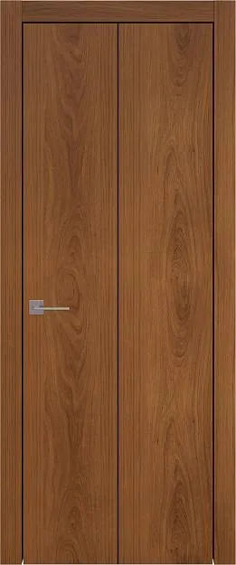 Межкомнатная дверь Tivoli А-1 Книжка, цвет - Итальянский орех, Без стекла (ДГ)