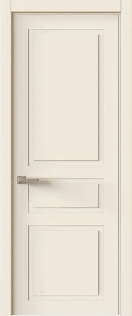 Межкомнатная дверь Tivoli Е-5, цвет - Бежевая эмаль (RAL 9010), Без стекла (ДГ)