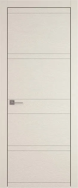 Межкомнатная дверь Tivoli Е-2, цвет - Жемчужная эмаль по шпону (RAL 1013), Без стекла (ДГ)