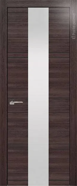 Межкомнатная дверь Tivoli Ж-2, цвет - Венге Нуар, Со стеклом (ДО)