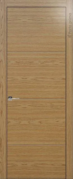 Межкомнатная дверь Tivoli Г-2, цвет - Дуб карамель, Без стекла (ДГ)