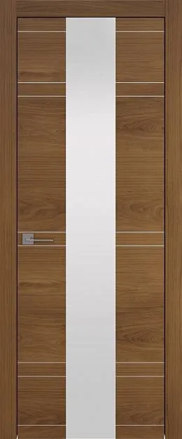 Межкомнатная дверь Tivoli Ж-4, цвет - Итальянский орех, Со стеклом (ДО)