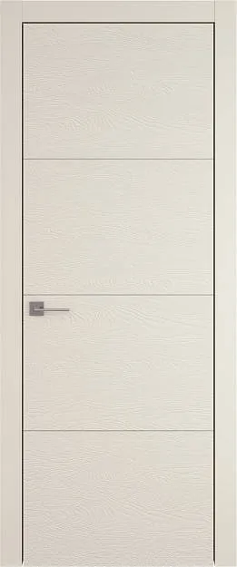 Межкомнатная дверь Tivoli Г-3, цвет - Жемчужная эмаль по шпону (RAL 1013), Без стекла (ДГ)