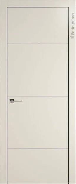 Межкомнатная дверь Tivoli Г-3, цвет - Жемчужная эмаль (RAL 1013), Без стекла (ДГ)