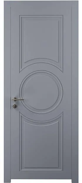 Межкомнатная дверь Ravenna Neo Classic, цвет - Серебристо-серая эмаль (RAL 7045), Без стекла (ДГ)