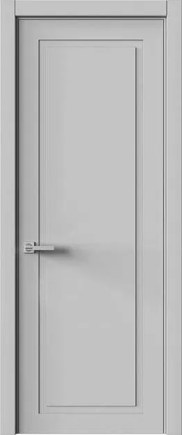 Межкомнатная дверь Tivoli Д-5, цвет - Серая эмаль (RAL 7047), Без стекла (ДГ)