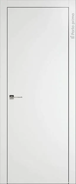 Межкомнатная дверь Tivoli А-5, цвет - Белая эмаль (RAL 9003), Без стекла (ДГ)