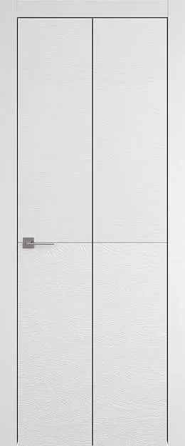 Межкомнатная дверь Tivoli Б-2 Книжка, цвет - Белая эмаль по шпону (RAL 9003), Без стекла (ДГ)
