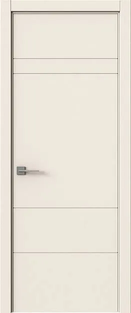 Межкомнатная дверь Tivoli К-2, цвет - Бежевая эмаль (RAL 9010), Без стекла (ДГ)