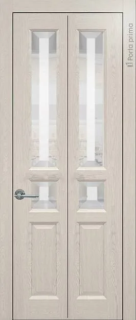 Межкомнатная дверь Porta Classic Imperia-R, цвет - Дуб шампань, Со стеклом (ДО)