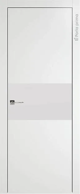 Межкомнатная дверь Tivoli Е-4, цвет - Белый ST, Без стекла (ДГ)
