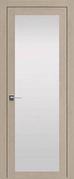 Межкомнатная дверь Tivoli З-2, цвет - Дуб муар, Со стеклом (ДО)