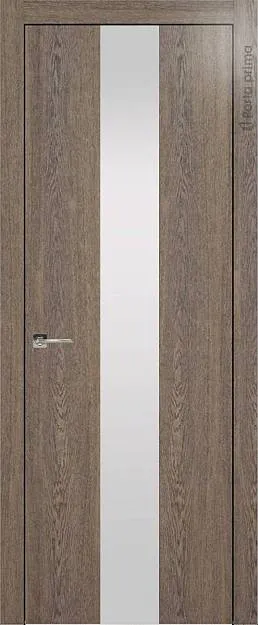 Межкомнатная дверь Tivoli Ж-1, цвет - Дуб антик, Со стеклом (ДО)