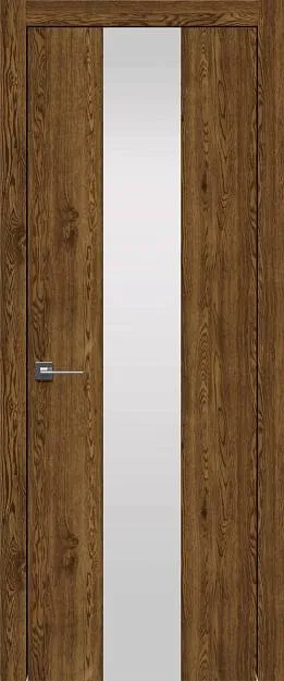 Межкомнатная дверь Tivoli Ж-1, цвет - Дуб коньяк, Со стеклом (ДО)