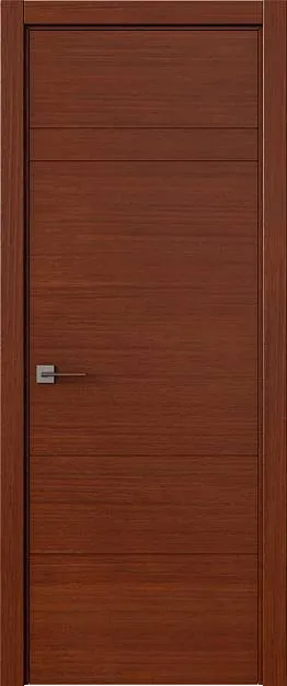 Межкомнатная дверь Tivoli К-2, цвет - Темный орех, Без стекла (ДГ)