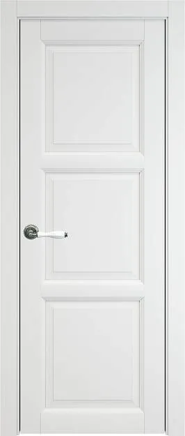 Межкомнатная дверь Milano, цвет - Белый ST, Без стекла (ДГ)