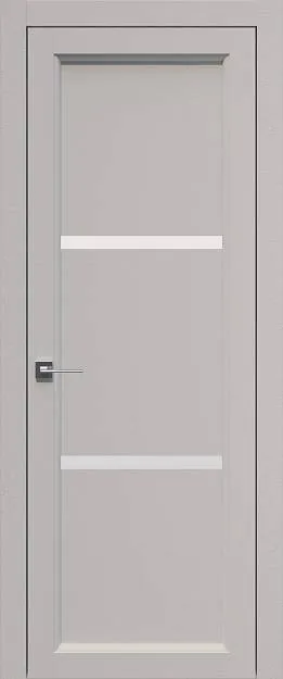 Межкомнатная дверь Sorrento-R Б3, цвет - Магнолия ST, Без стекла (ДГ)