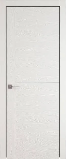 Межкомнатная дверь Tivoli Е-3, цвет - Бежевая эмаль по шпону (RAL 9010), Без стекла (ДГ)