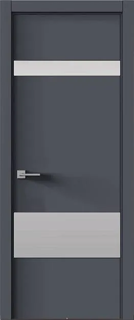 Межкомнатная дверь Tivoli К-4, цвет - Антрацит ST, Без стекла (ДГ)