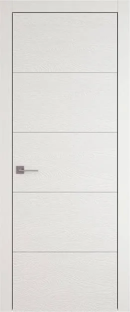 Межкомнатная дверь Tivoli Д-3, цвет - Бежевая эмаль по шпону (RAL 9010), Без стекла (ДГ)