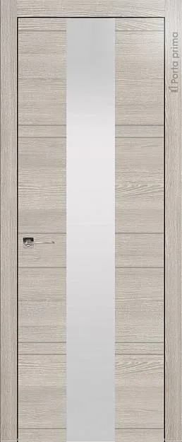 Межкомнатная дверь Tivoli Ж-2, цвет - Серый дуб, Со стеклом (ДО)