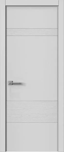Межкомнатная дверь Tivoli К-2, цвет - Серая эмаль-эмаль по шпону (RAL 7047), Без стекла (ДГ)