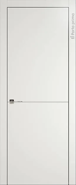Межкомнатная дверь Tivoli Б-2, цвет - Бежевая эмаль (RAL 9010), Без стекла (ДГ)