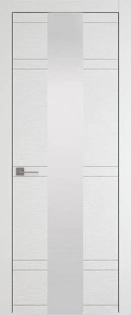 Межкомнатная дверь Tivoli Ж-4, цвет - Белая эмаль по шпону (RAL 9003), Со стеклом (ДО)