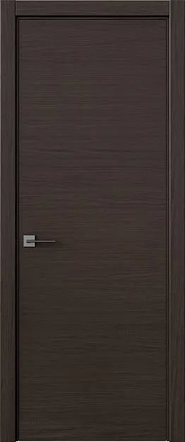 Межкомнатная дверь Tivoli А-2, цвет - Дуб графит, Без стекла (ДГ)