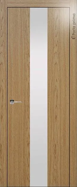 Межкомнатная дверь Tivoli Ж-1, цвет - Дуб карамель, Со стеклом (ДО)