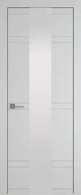 Межкомнатная дверь Tivoli Ж-4, цвет - Лайт-грей ST, Со стеклом (ДО)