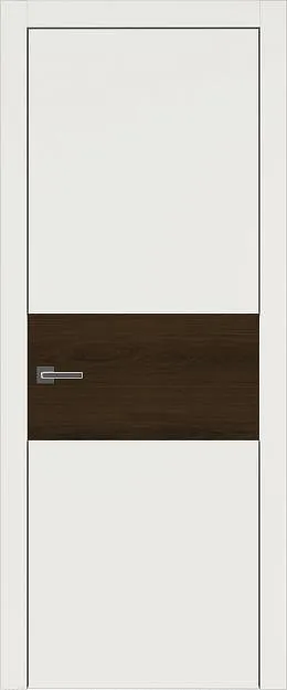 Межкомнатная дверь Tivoli Е-4, цвет - Бежевая эмаль (RAL 9010), Без стекла (ДГ)