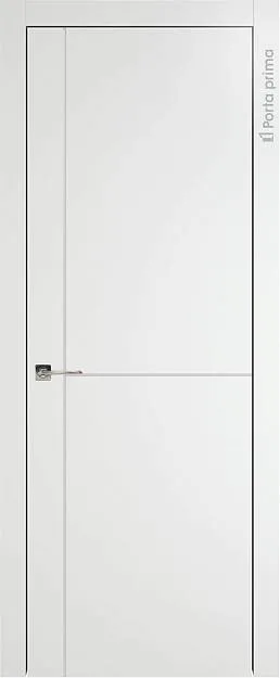 Межкомнатная дверь Tivoli Е-3, цвет - Белая эмаль (RAL 9003), Без стекла (ДГ)