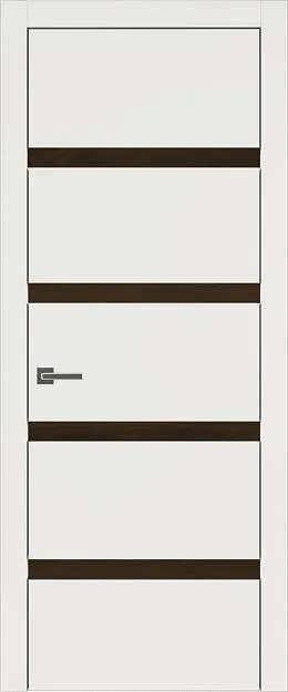 Межкомнатная дверь Tivoli Д-4, цвет - Бежевая эмаль (RAL 9010), Без стекла (ДГ)