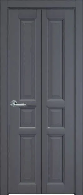 Межкомнатная дверь Porta Classic Imperia-R, цвет - Графитово-серая эмаль (RAL 7024), Без стекла (ДГ)