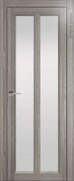Межкомнатная дверь Sorrento-R Д4, цвет - Орех пепельный, Со стеклом (ДО)