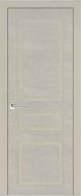 Межкомнатная дверь Imperia-R Neo Classic, цвет - Серо-оливковая эмаль по шпону (RAL 7032), Без стекла (ДГ)
